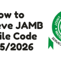 Recover JAMB Profile Code