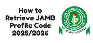 Recover JAMB Profile Code