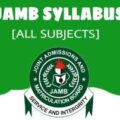 JAMB 2025 Syllabus