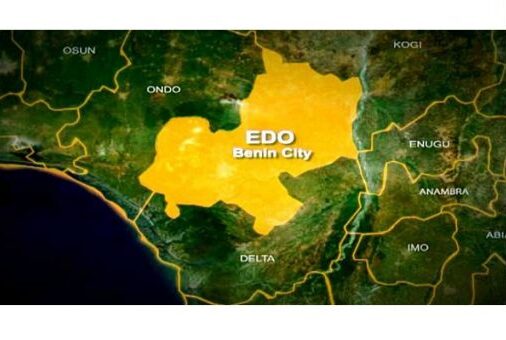 Edo State map 511x340 1