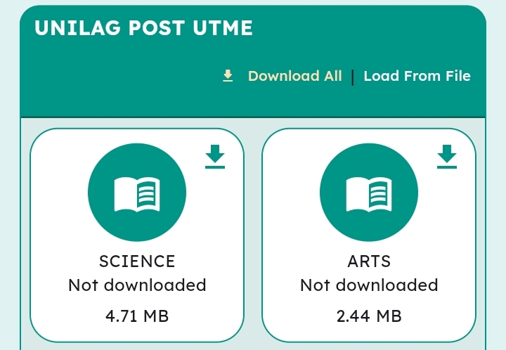 Unilag Post UTME past questions 