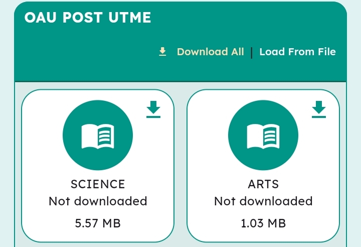 OAU post UTME past questions 
