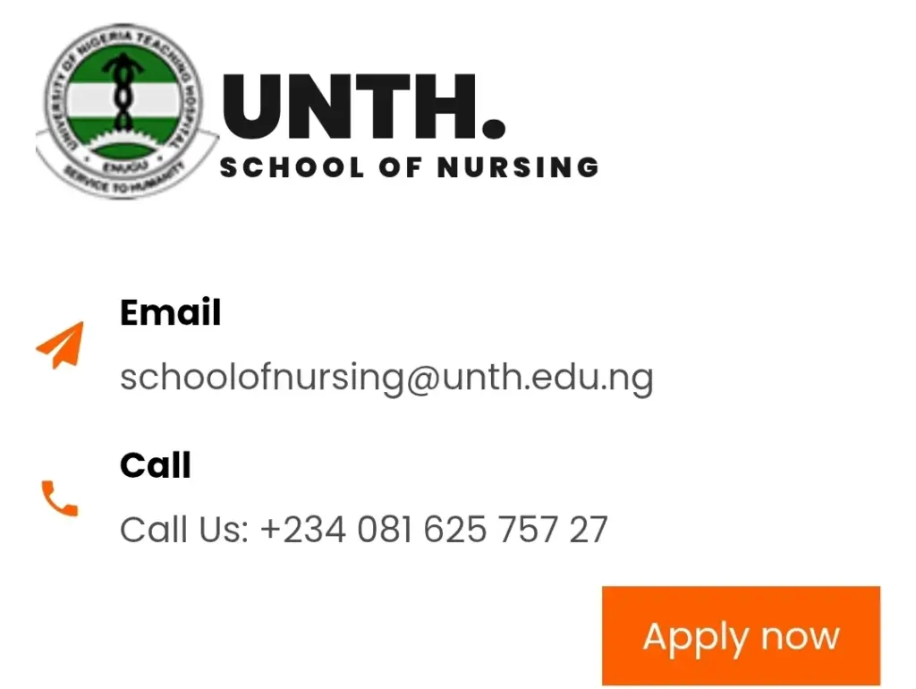School of Nursing UNTH Enugu 