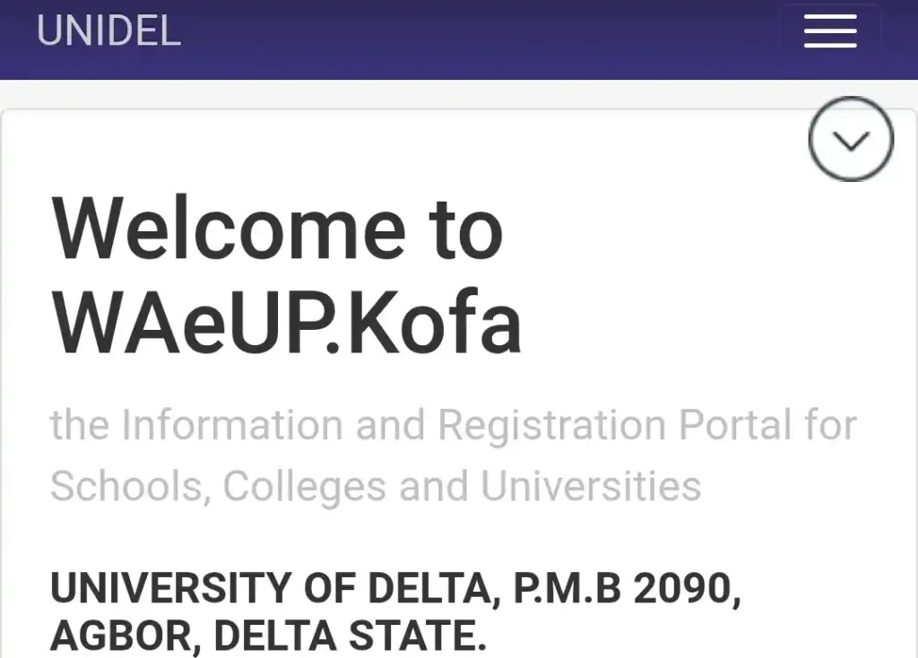 UNIDEL Admission List is out for 2026/2027 session