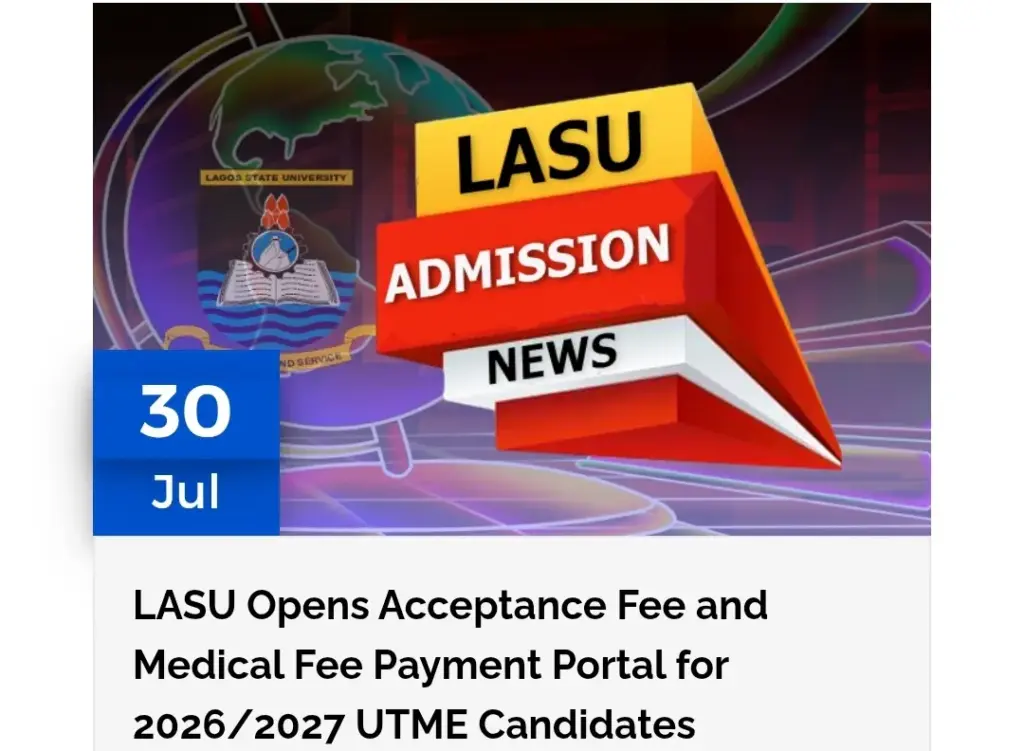 LASU Admission Portal 