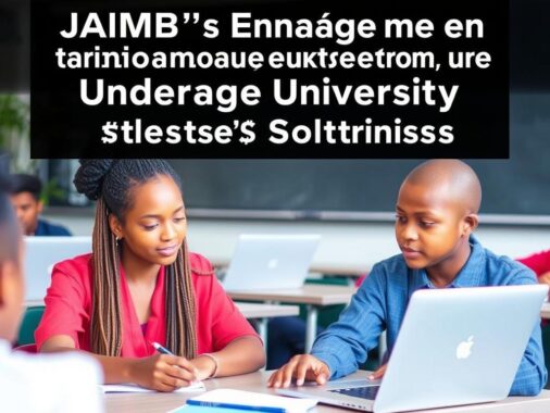 JAMB's National Engagement on Underage University Students: Challenges and Solutions