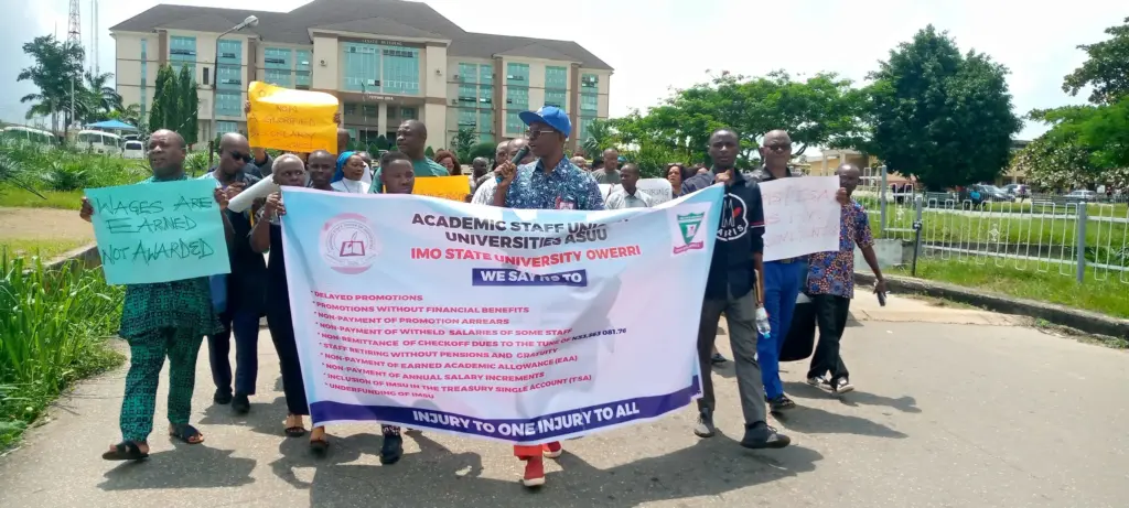 IMSU ASUU Begins Indefinite Strike over welfare issues and unimplemented 2025 agreement 