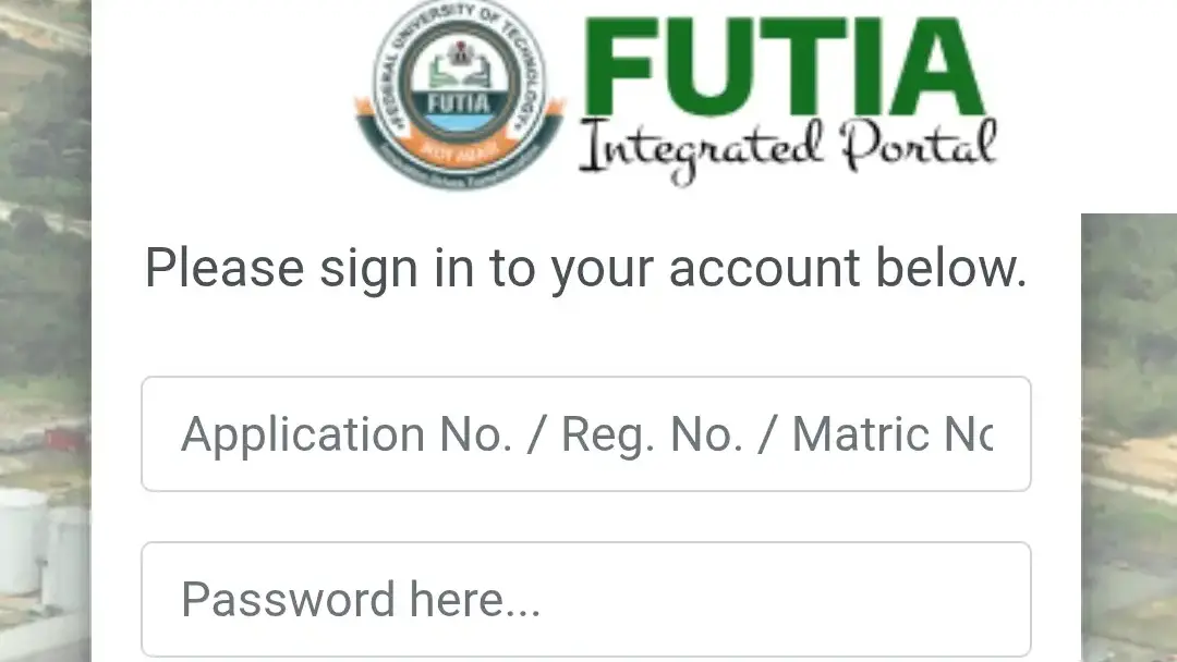 FUTIA Admission Portal 