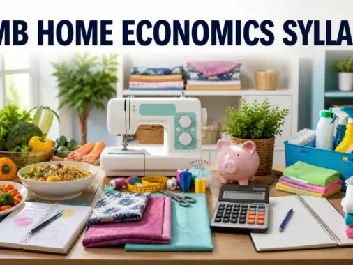 JAMB Home Economics syllabus with nutritious food, sewing, budgeting and household-care tools