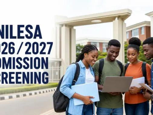 UNILESA 2026/2027 admission screening for prospective students