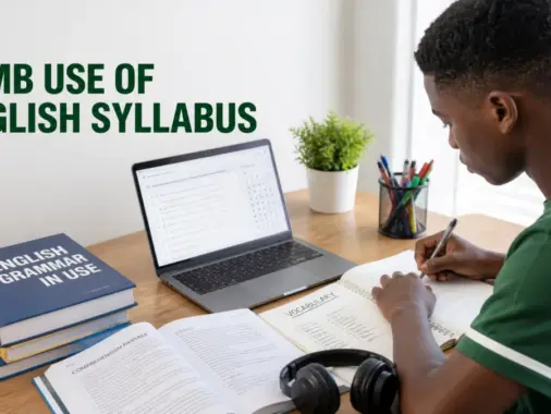 Nigerian UTME candidate studying the JAMB Use of English syllabus