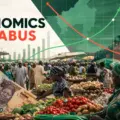 JAMB Economics syllabus with Nigerian market, currency, industry and economic graphs
