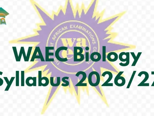 WAEC Biology Syllabus PDF Download