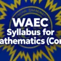 WAEC Syllabus for Mathematics 2027