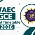 WAEC GCE FINAL TIMETABLE 2026 PDF Download Free