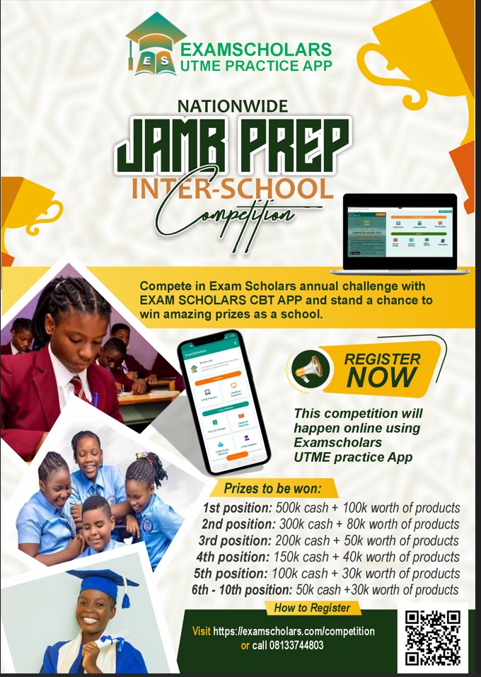 JAMB Quiz competition banner